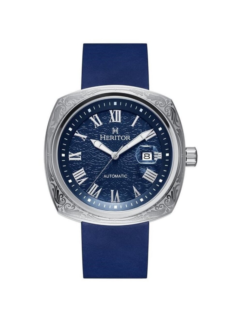 NWT Heritor Davenport Blue Dial Men's Watch